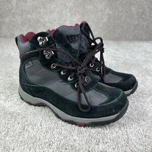 L.L. Bean Black TEK 2.5 Athletic Waterproof Hiking‎ Trail Boots Womens 7.5 M